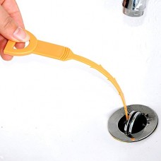 Orange Snake Drain Cleaner  Hair Drain Clog Remover (20") - B015JG9SS4